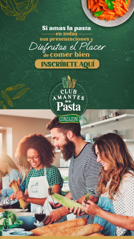 Club amantes de la pasta - Conzazoni